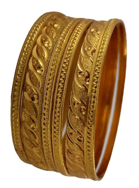 Gold Plated Bangles